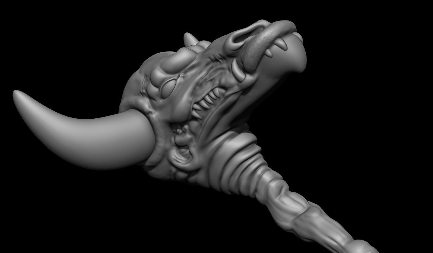 3D PRINTABLE THUNDERCATS SWORD OF OMENS AND MUMM RA STAFF 3D print model_23