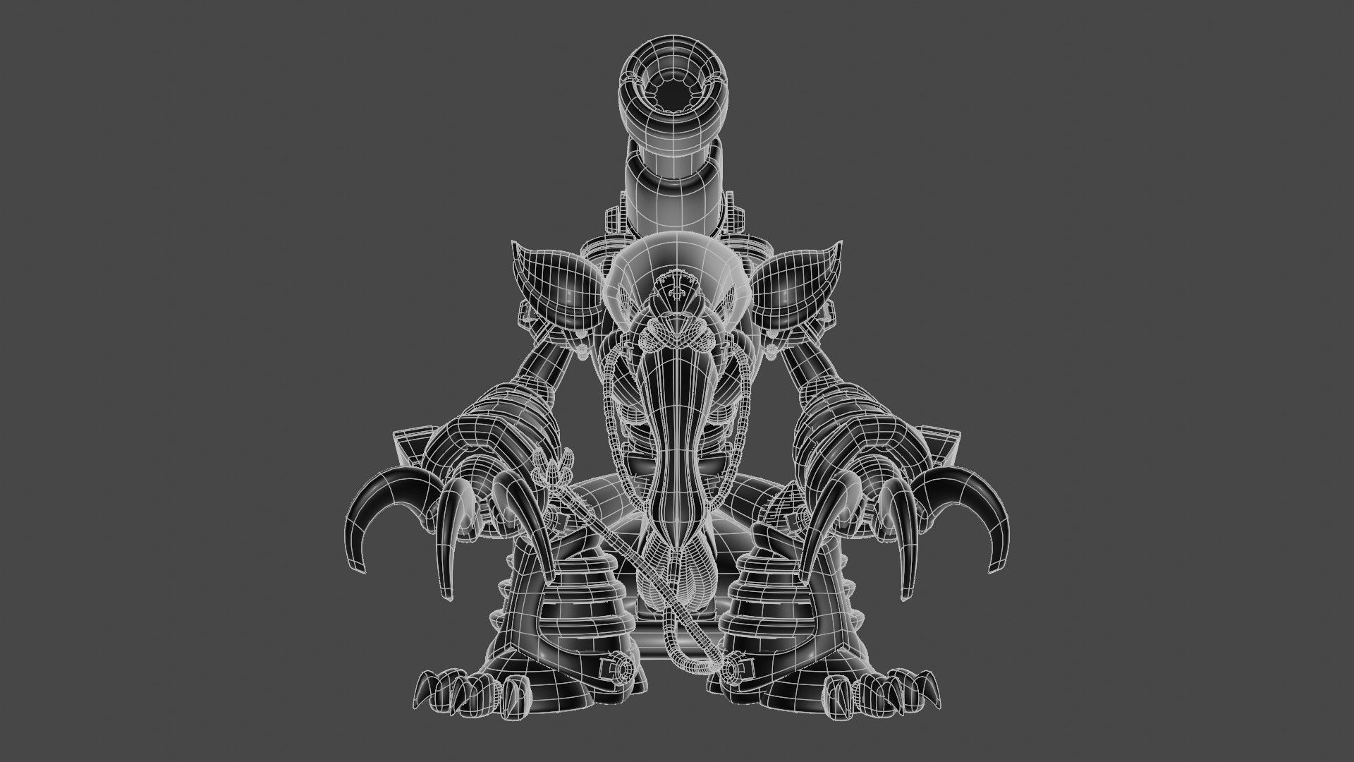 Snipe Anteator 3D model_11