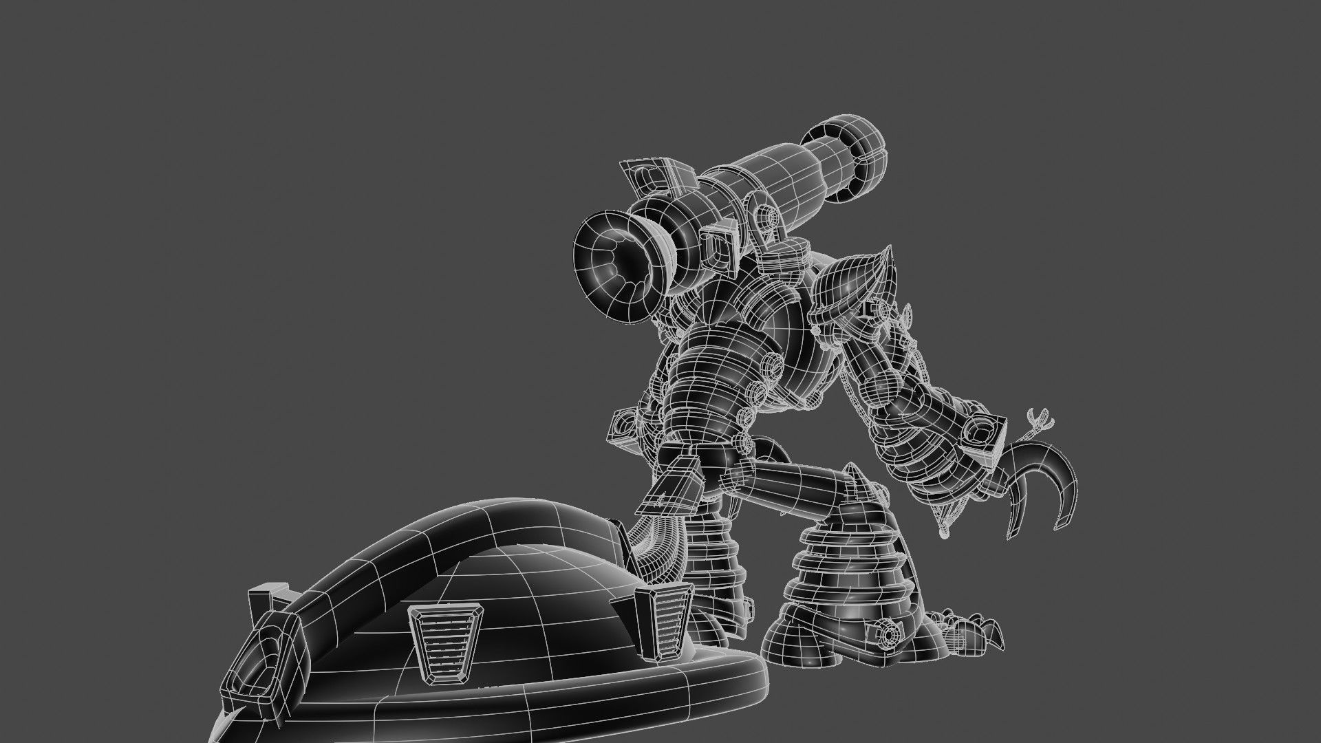 Snipe Anteator 3D model_15