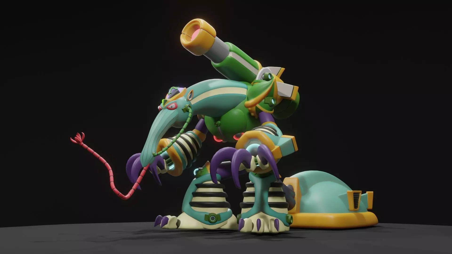 Snipe Anteator 3D model_0