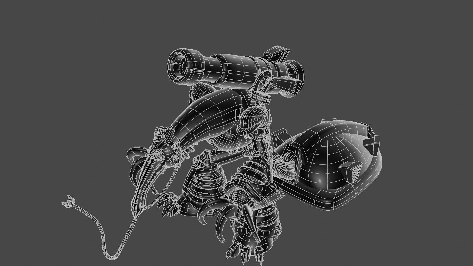 Snipe Anteator 3D model_14