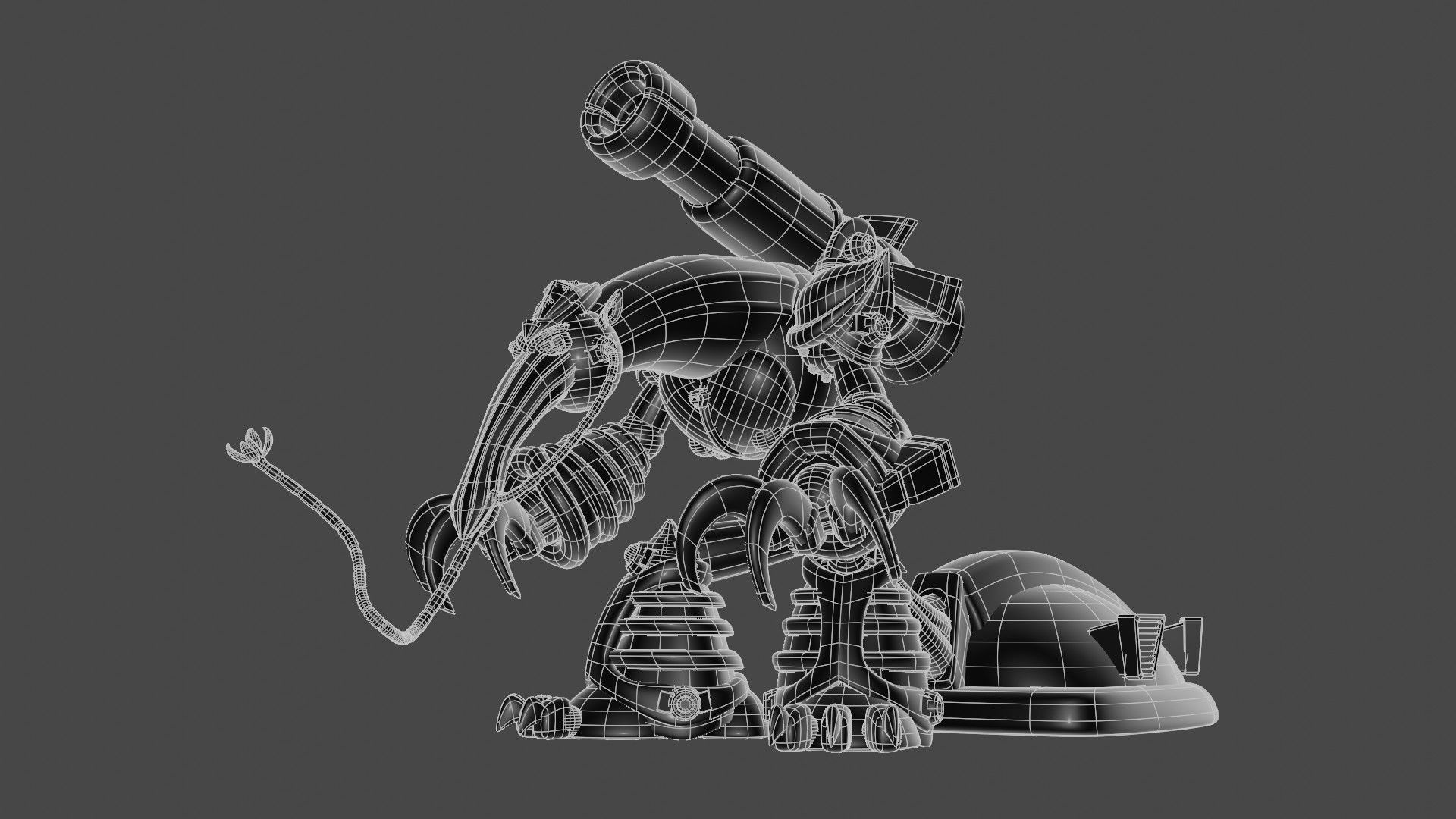 Snipe Anteator 3D model_16