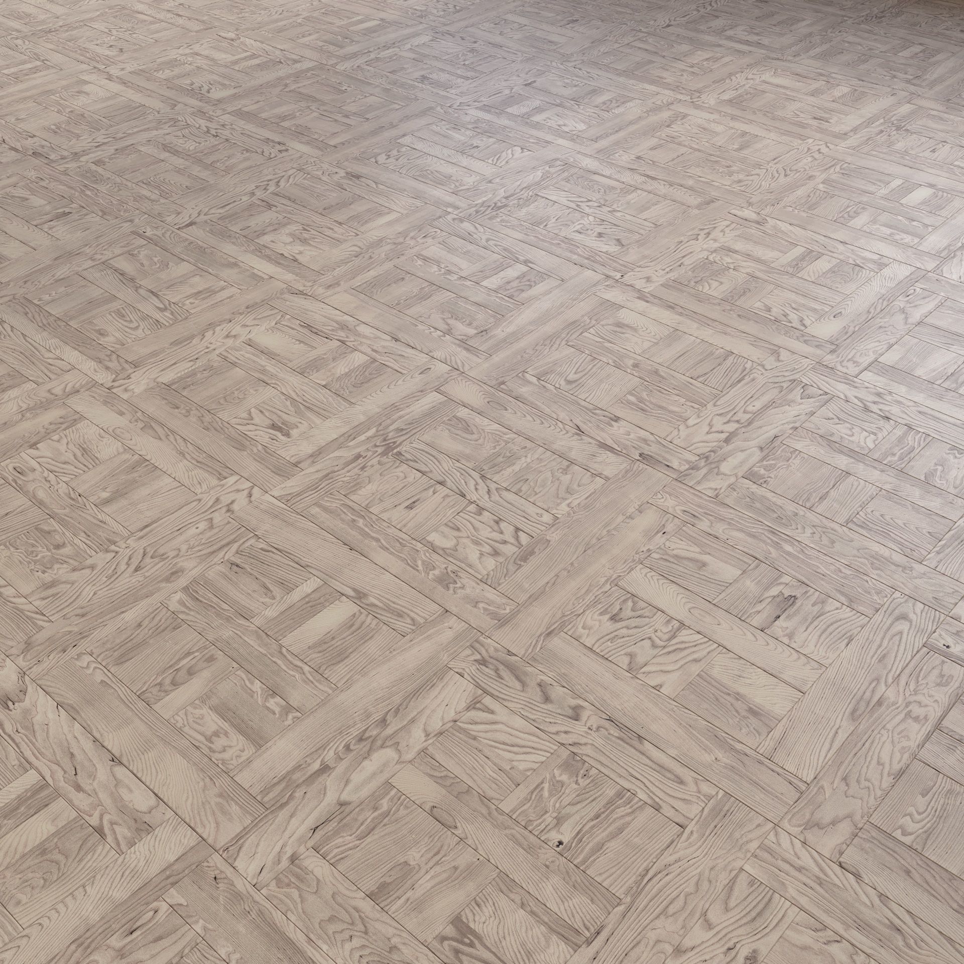 Parquet - Laminate - Wooden floor 2 in 1 Low-poly 3D model_1