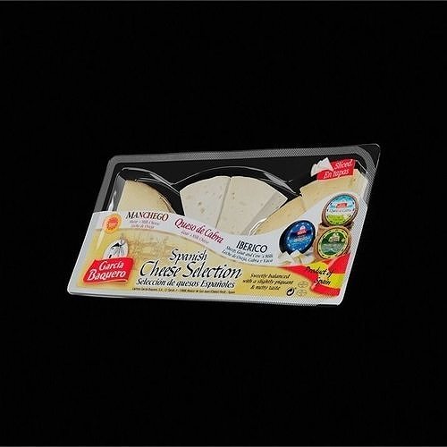 Cheese Selection 3D model 4