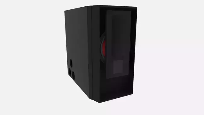 Speaker Box 3D Model