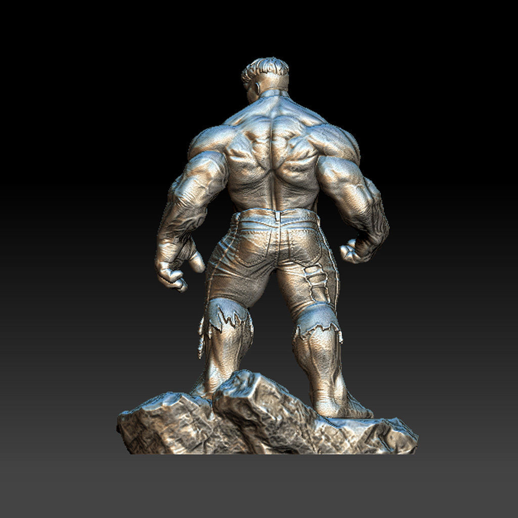 Hulk marvel 3D print model_2