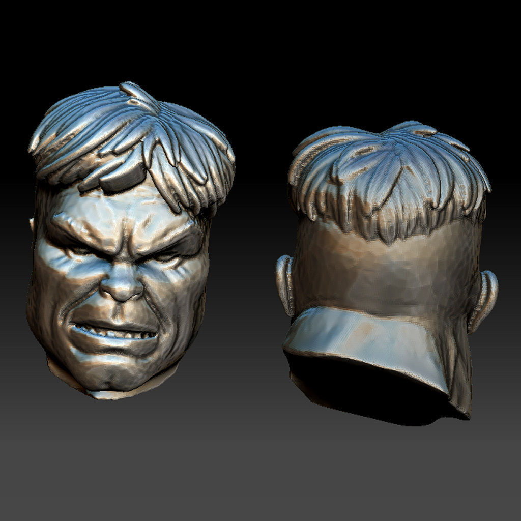 Hulk marvel 3D print model_7