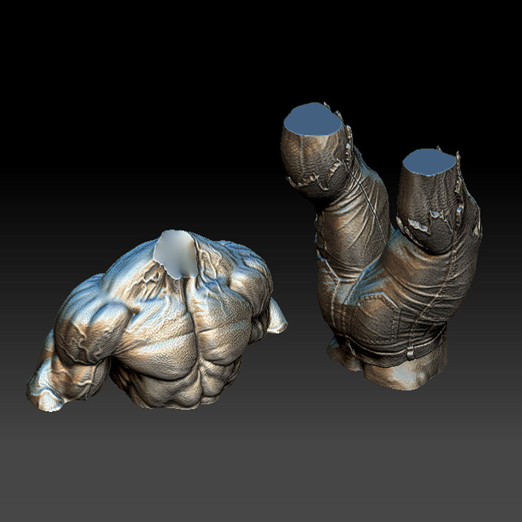 Hulk marvel 3D print model_6