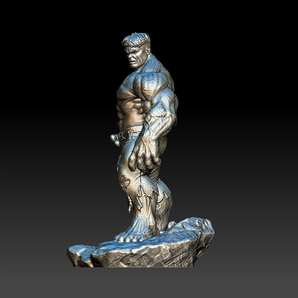 Hulk marvel 3D print model_3