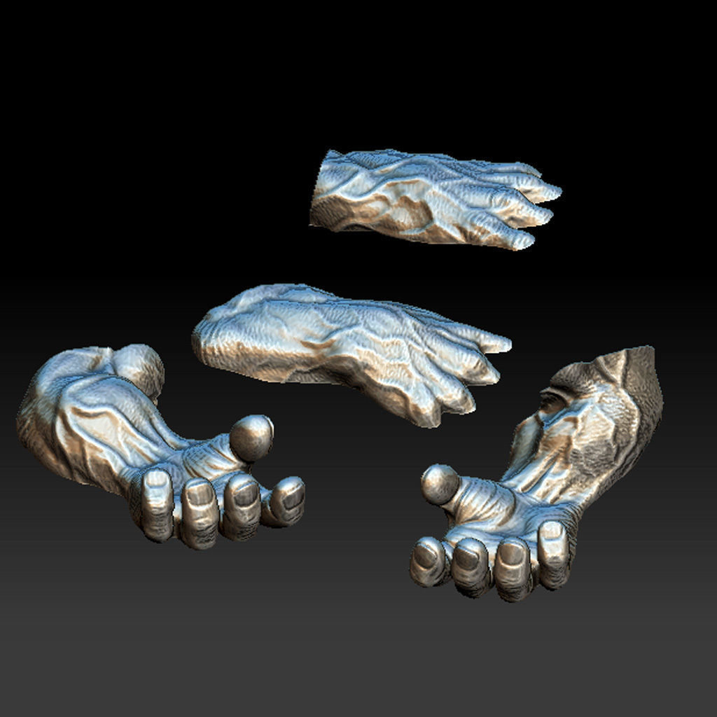 Hulk marvel 3D print model_8