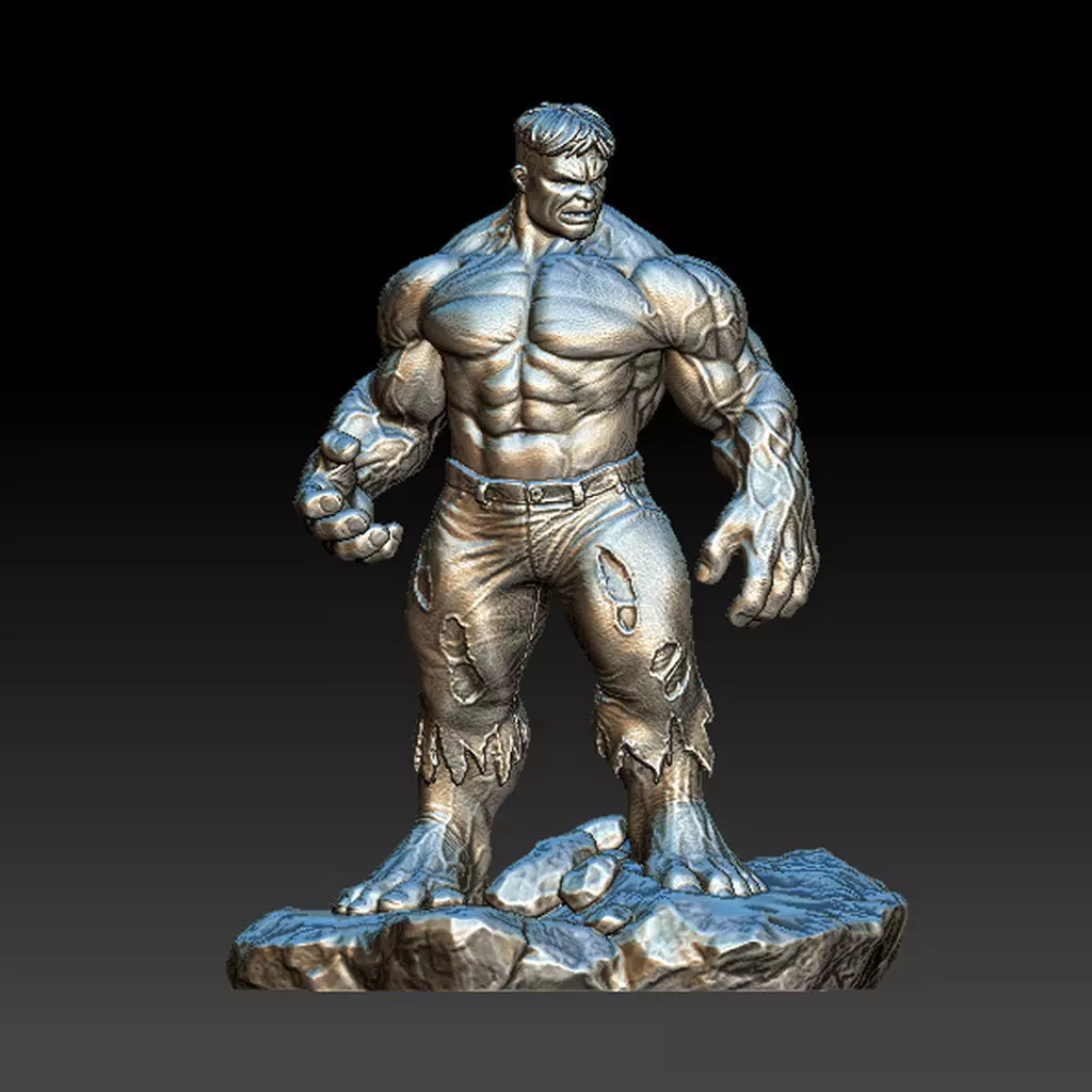 Hulk marvel 3D print model_0