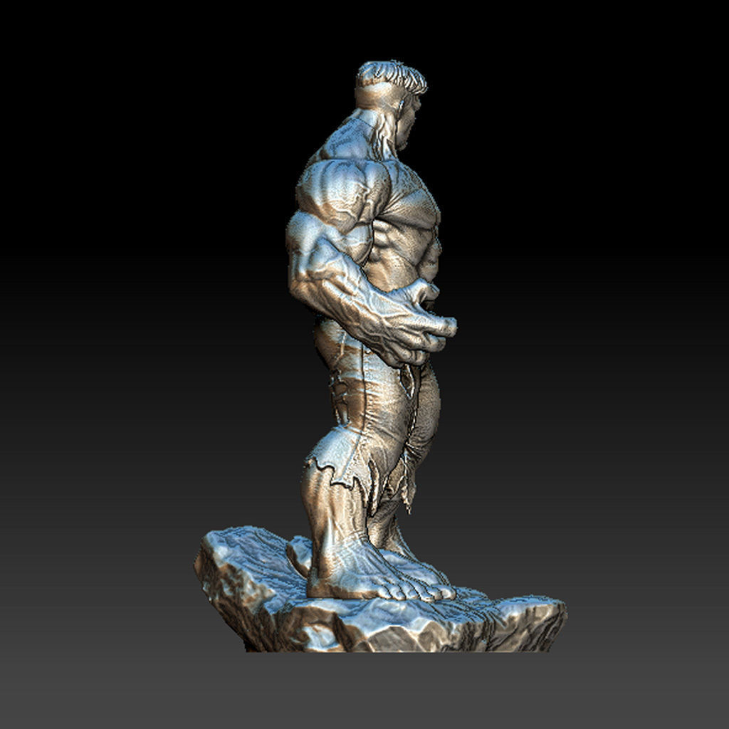 Hulk marvel 3D print model_1