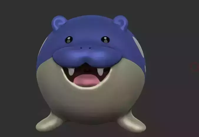 Spheal Pokemon 3D print model