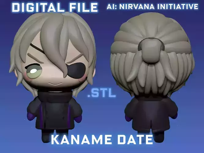 Kaname Date AI The Somnium Files Figure 3D print model
