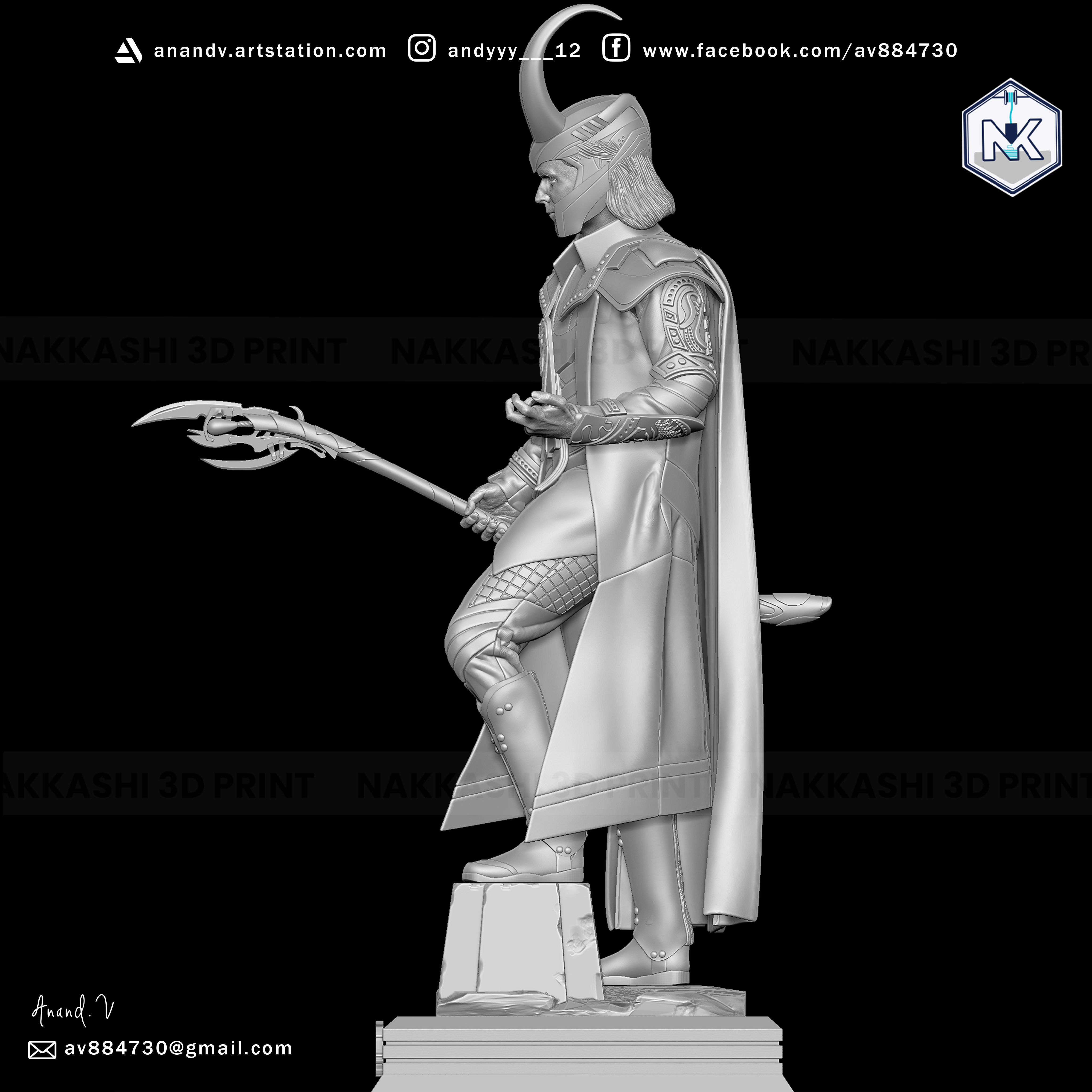 LOKI 3d Printing Modal 3D print model_2