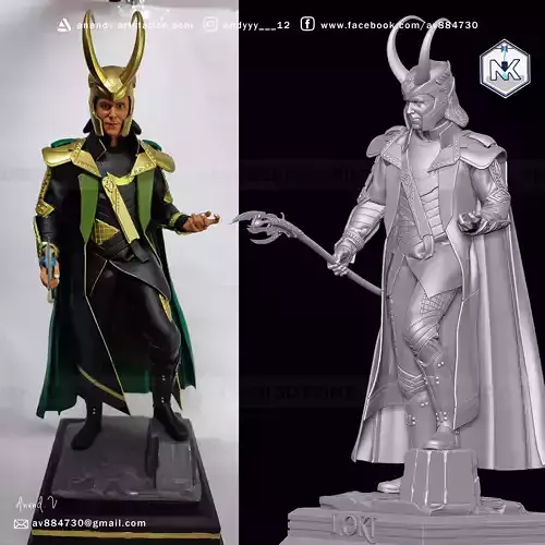 LOKI 3d Printing Modal