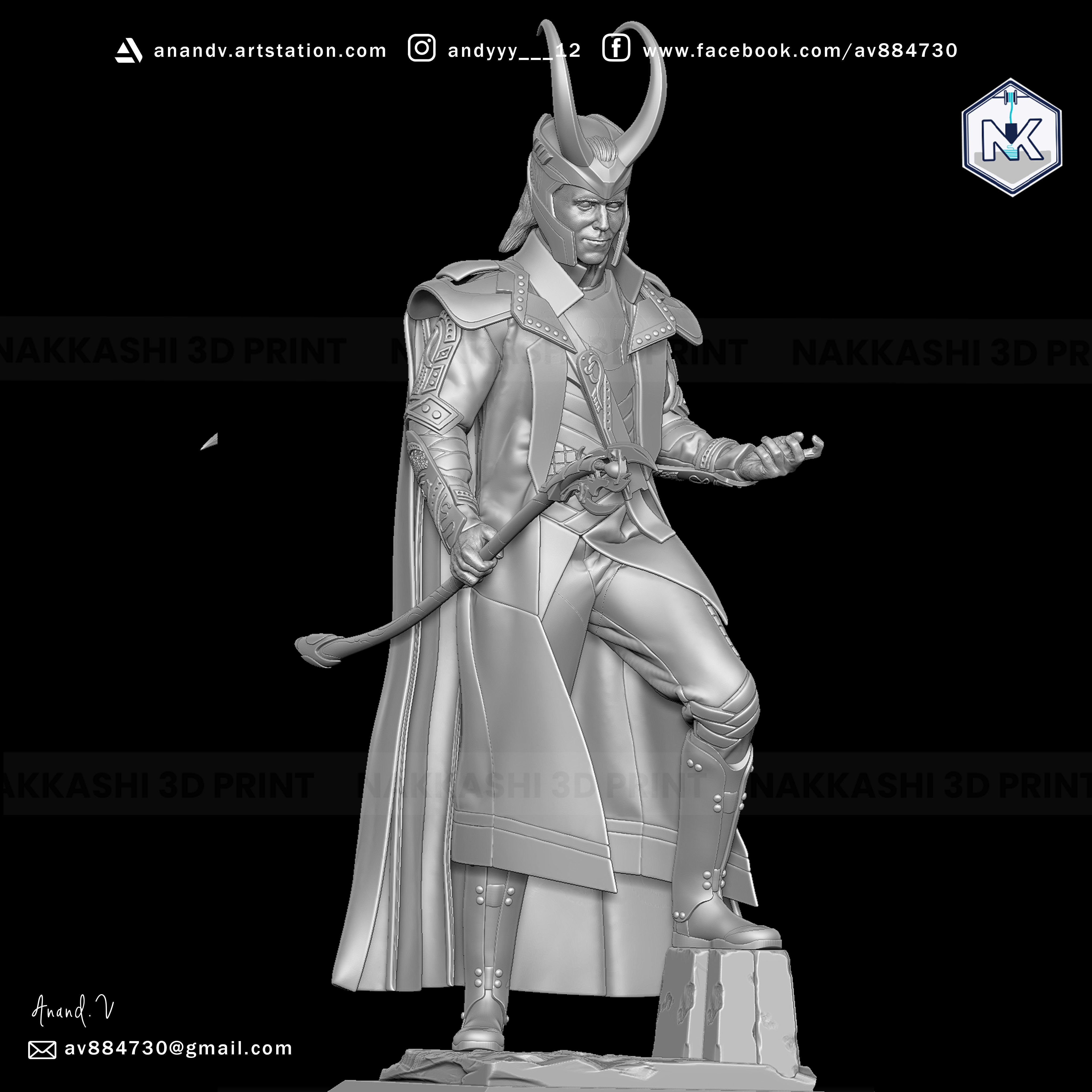 LOKI 3d Printing Modal 3D print model_4