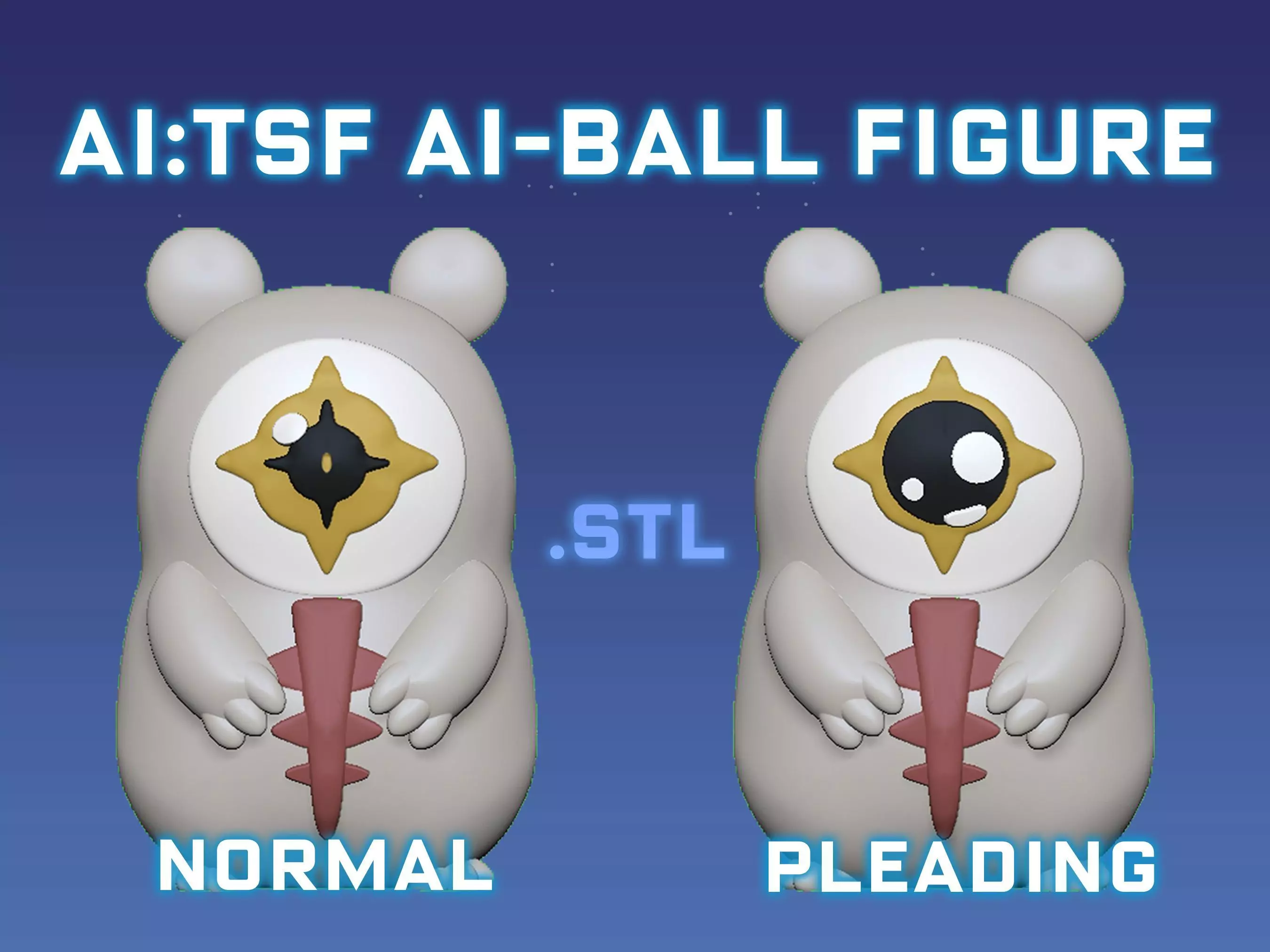 Aiba AI Ball AI The Somnium Files Figure 3D print model_0