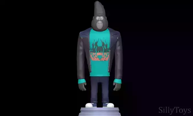 Johnny - Sing 3D print model