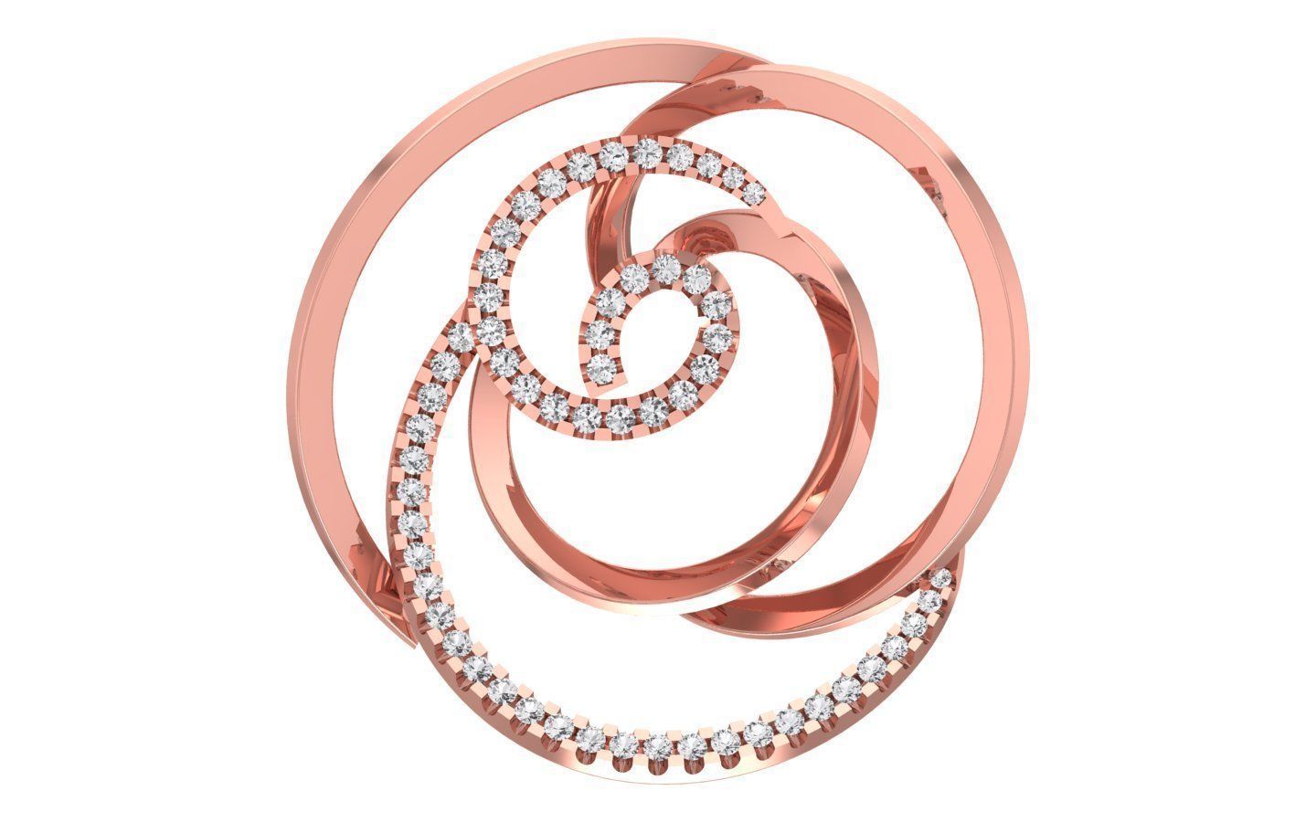 Earrings Pendant Set 3dm STL OBJ FBX Renders Details 3D print model_1