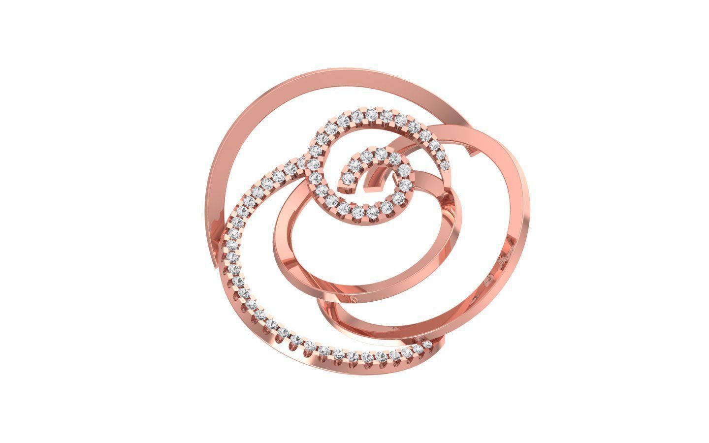 Earrings Pendant Set 3dm STL OBJ FBX Renders Details 3D print model_6