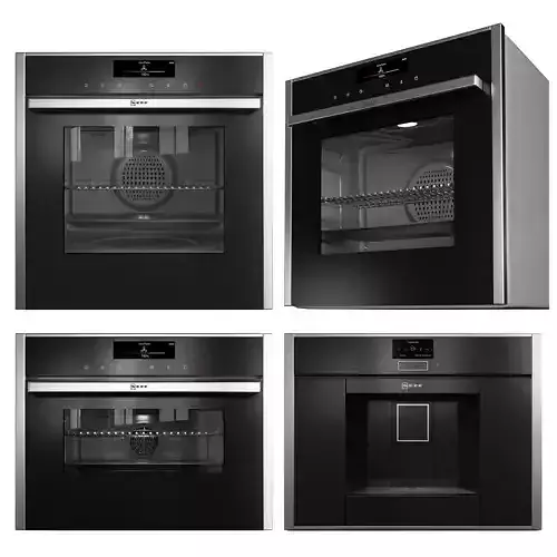 Neff appliance collection Low-poly 3D model