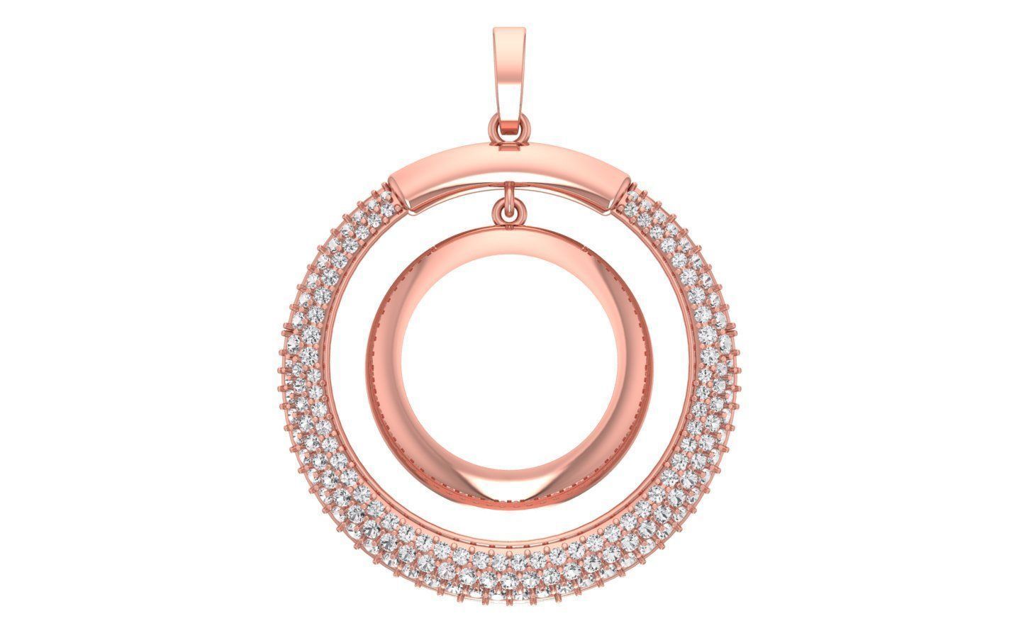 Earrings Pendant Set 3dm STL OBJ FBX Renders Details 3D print model_3