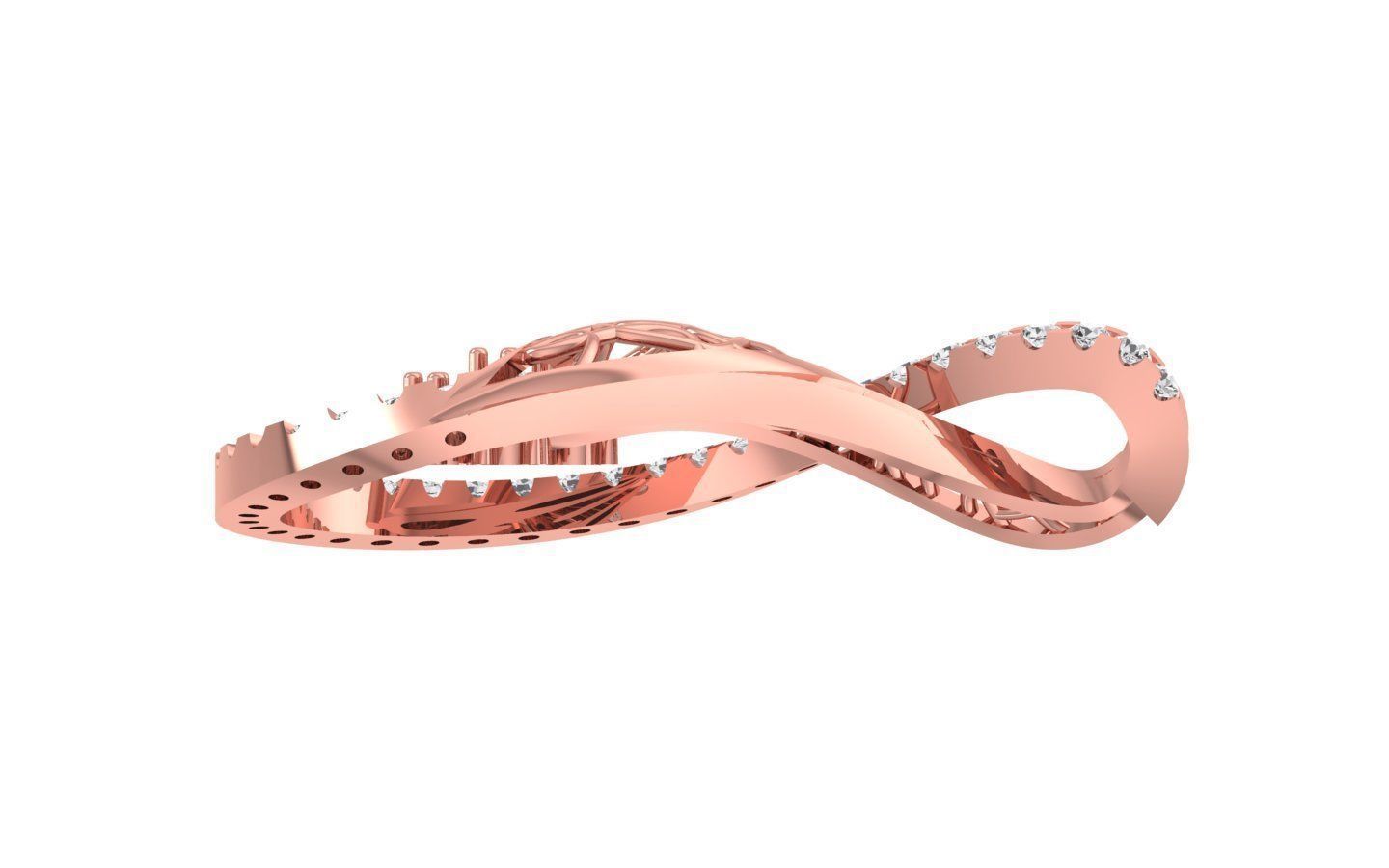 Earrings Pendant Set 3dm STL OBJ FBX Renders Details 3D print model_4