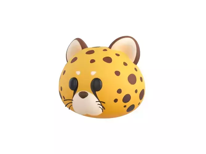 Prop178 Cheetah Head