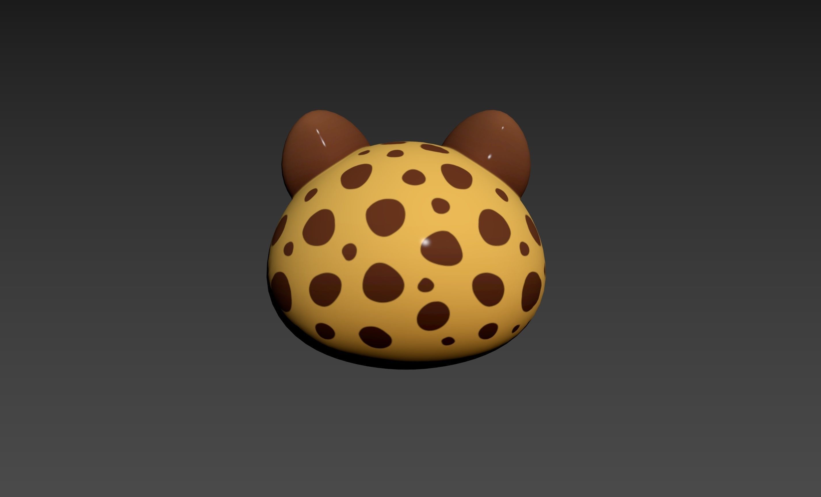 Prop178 Cheetah Head 3D model_18
