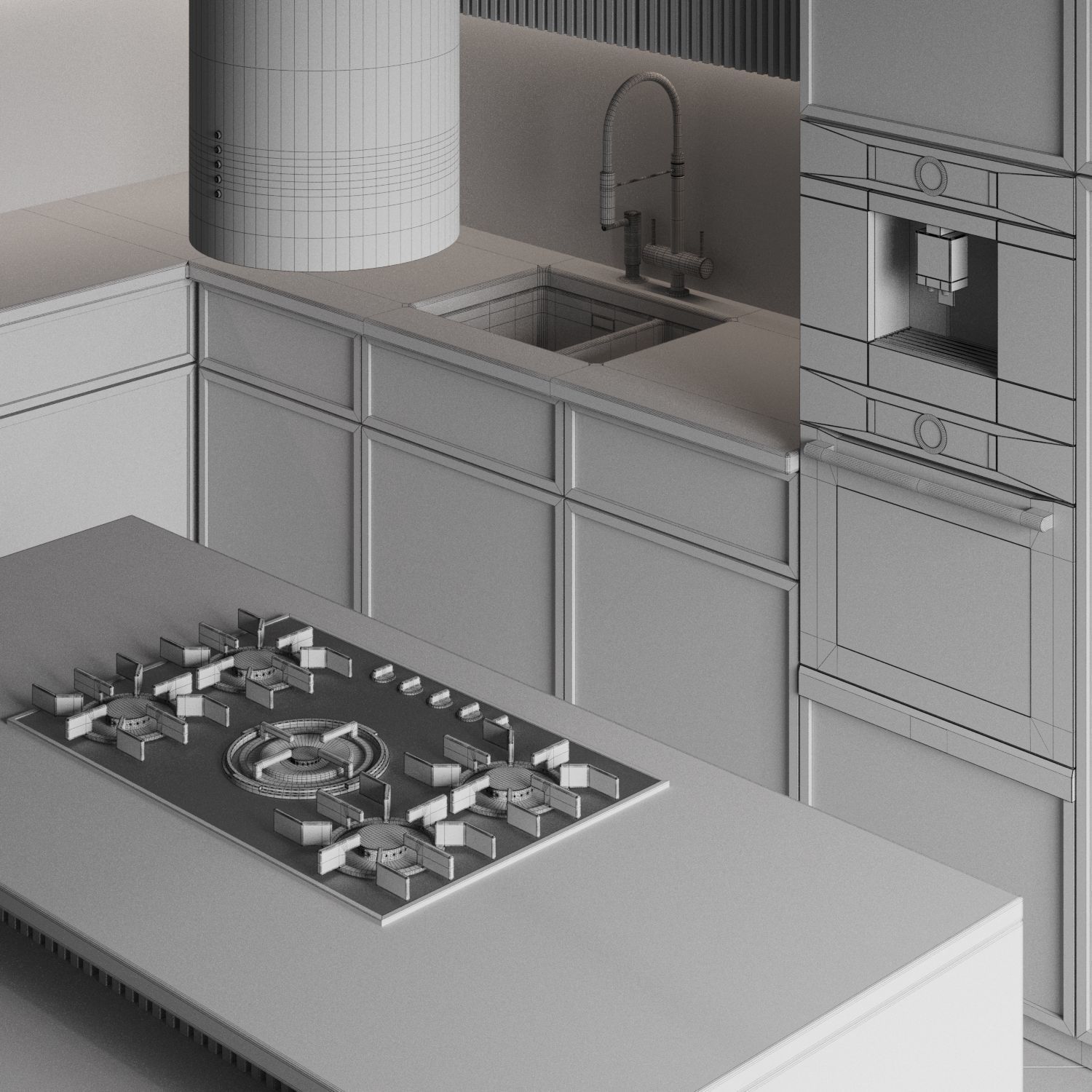 kitchen 046 3D model_5