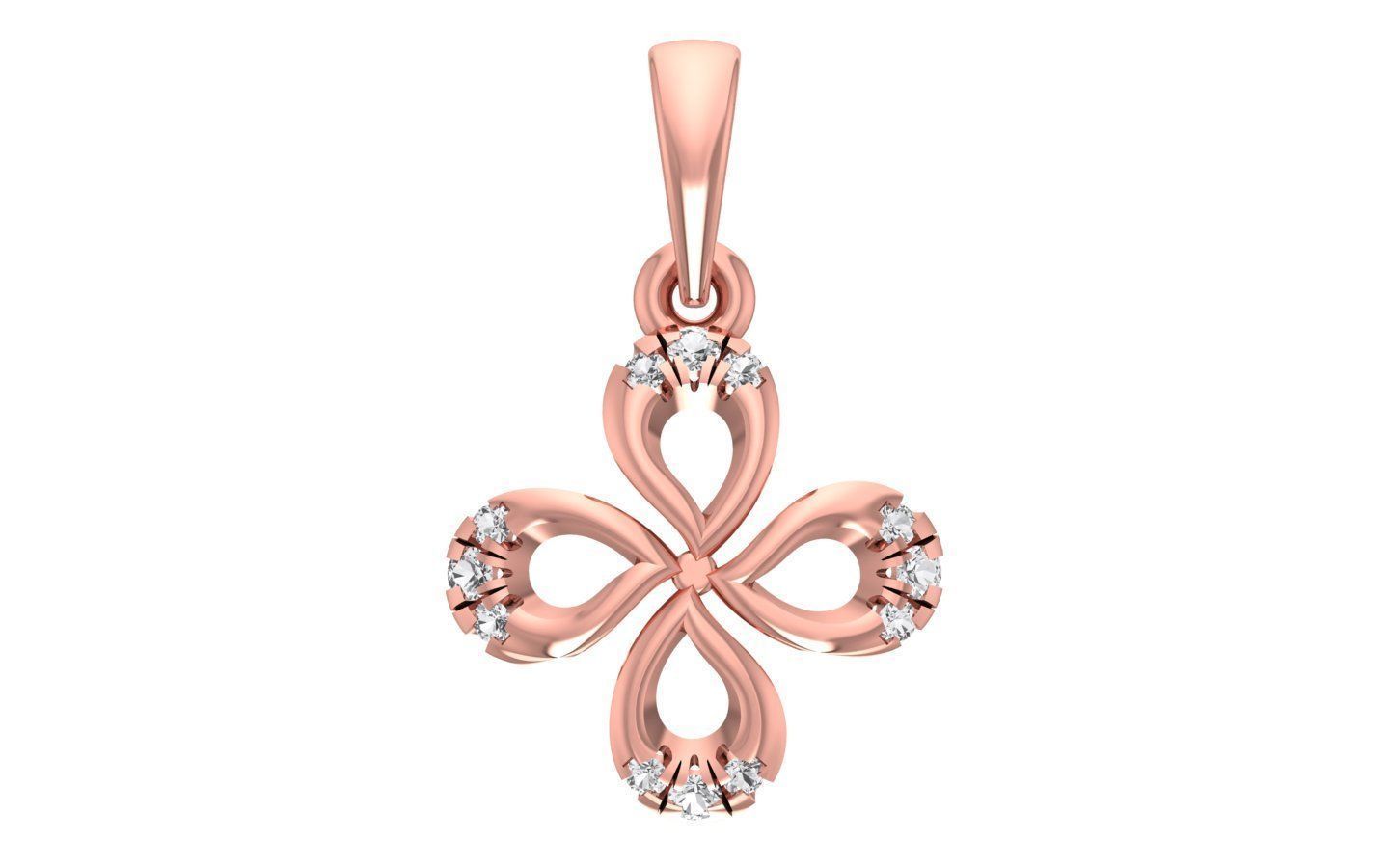 Earrings Pendant Set 3dm STL OBJ FBX Renders Details 3D print model_4