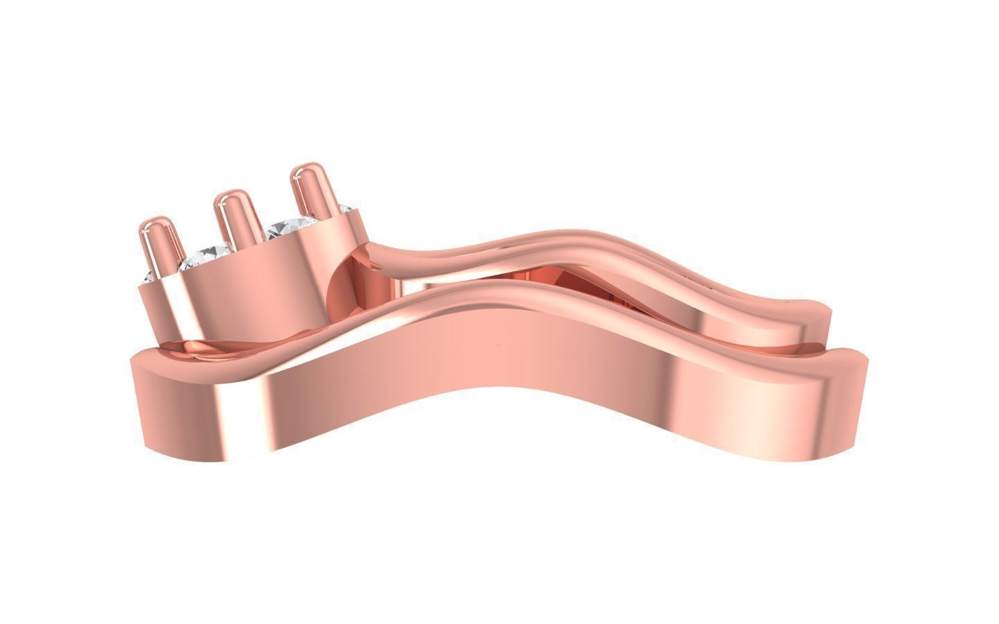 Earrings Pendant Set 3dm STL OBJ FBX Renders Details 3D print model_4