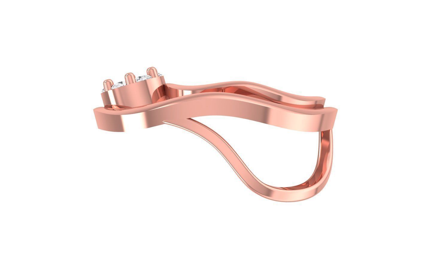 Earrings Pendant Set 3dm STL OBJ FBX Renders Details 3D print model_3