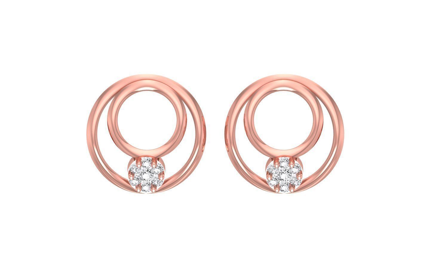 Earrings Pendant Set 3dm STL OBJ FBX Renders Details 3D print model_7