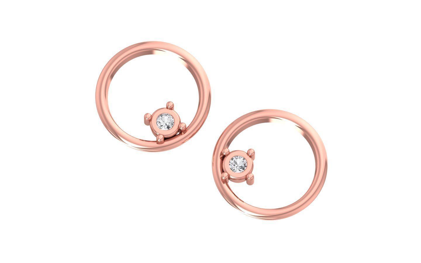 Earrings Pendant Set 3dm STL OBJ FBX Renders Details 3D print model_2