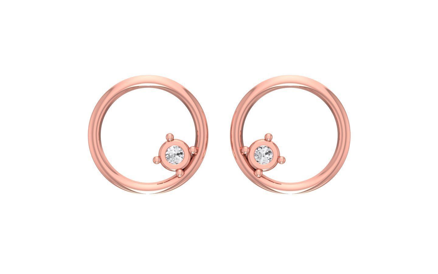 Earrings Pendant Set 3dm STL OBJ FBX Renders Details 3D print model_1