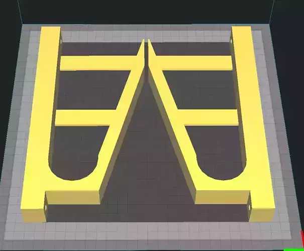 X32-Compact Wall Mount 3D print model