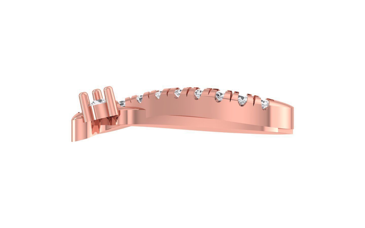 Earrings Pendant Set 3dm STL OBJ FBX Renders Details 3D print model_9