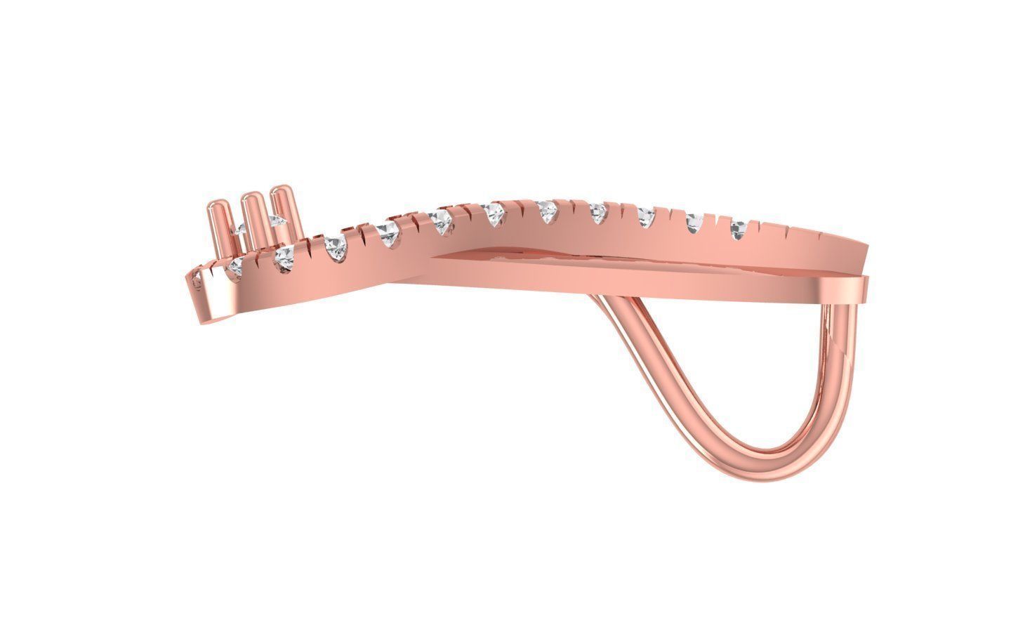 Earrings Pendant Set 3dm STL OBJ FBX Renders Details 3D print model_5