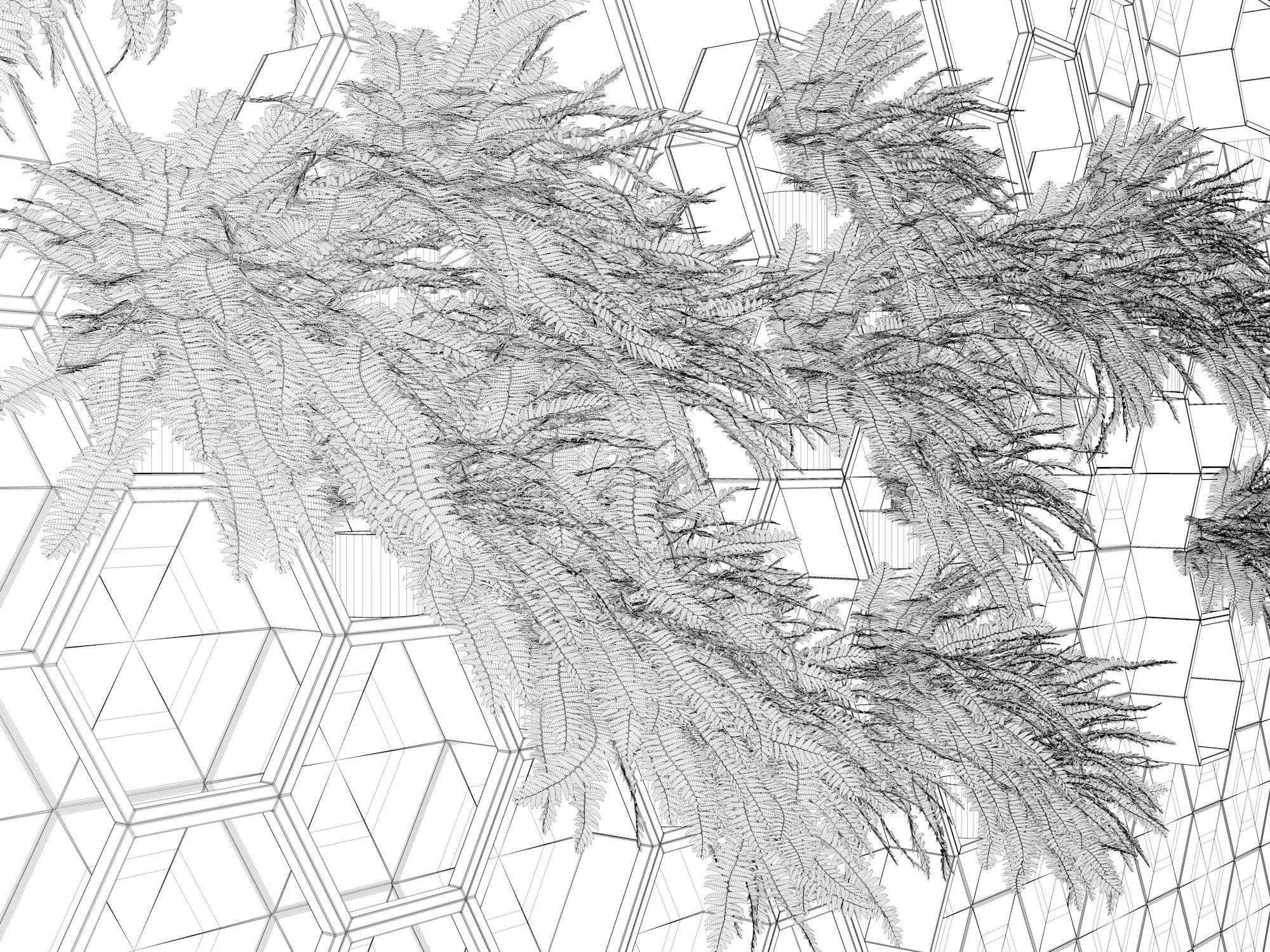 Vertical Garden 8 3D model_4