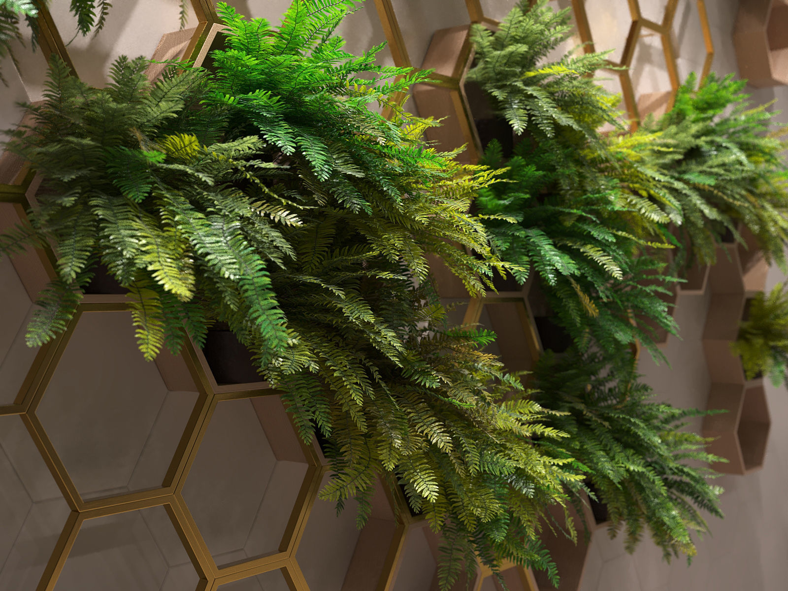 Vertical Garden 8 3D model_1