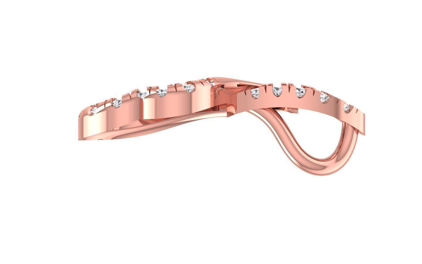 Earrings Pendant Set 3dm STL OBJ FBX Renders Details 3D print model_9