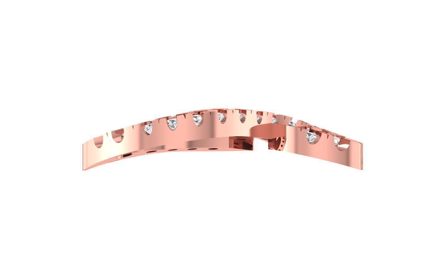 Earrings Pendant Set 3dm STL OBJ FBX Renders Details 3D print model_1