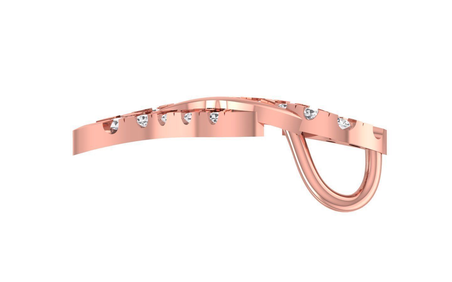 Earrings Pendant Set 3dm STL OBJ FBX Renders Details 3D print model_4