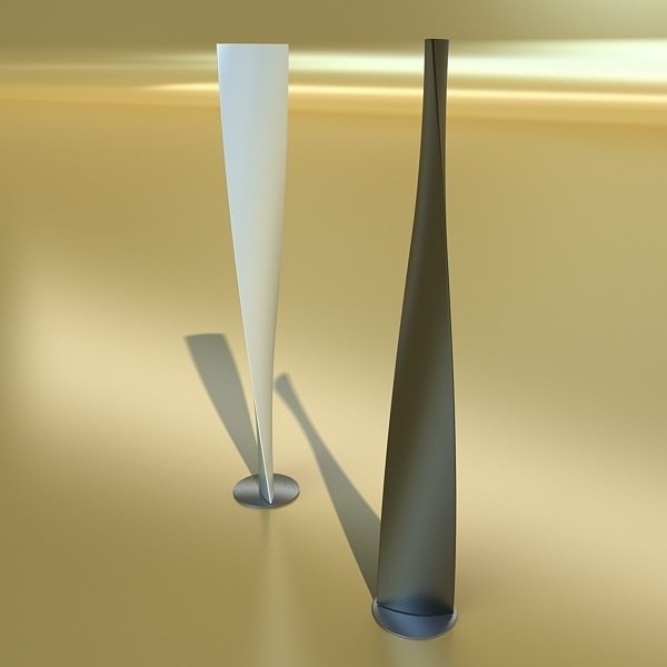 Modern Floor Lamp 06 Encaixe 3D model_1