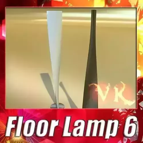 Modern Floor Lamp 06 Encaixe