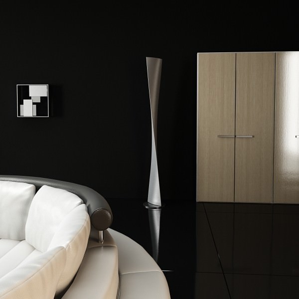 Modern Floor Lamp 06 Encaixe 3D model_4