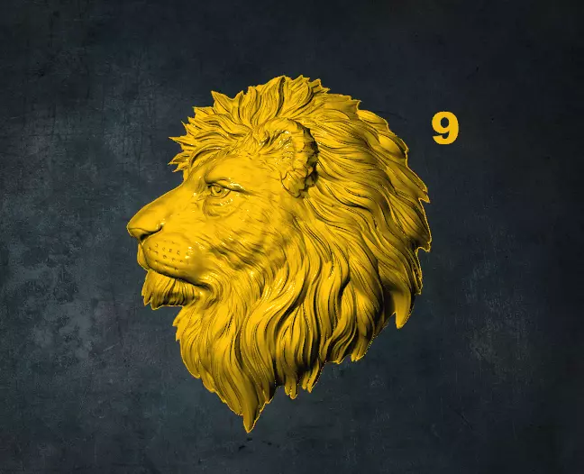 lions game of thrones season lion 3D print model_0