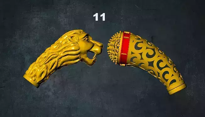 lions pair of golden